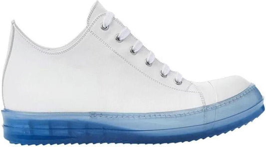 Rick Owens Sneaker Low "White/Translucent Blue"