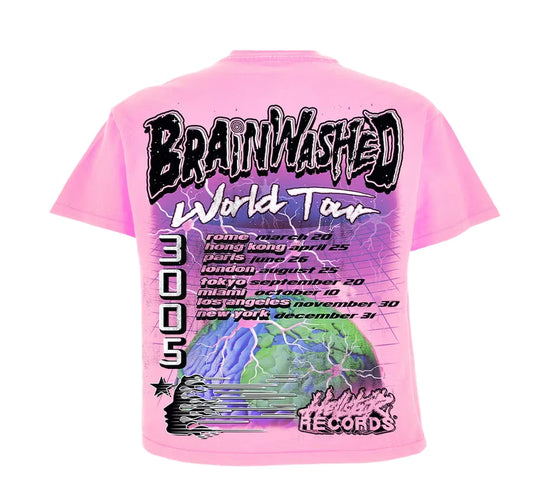 Hellstar Brainwashed World Tour Tee "Pink"
