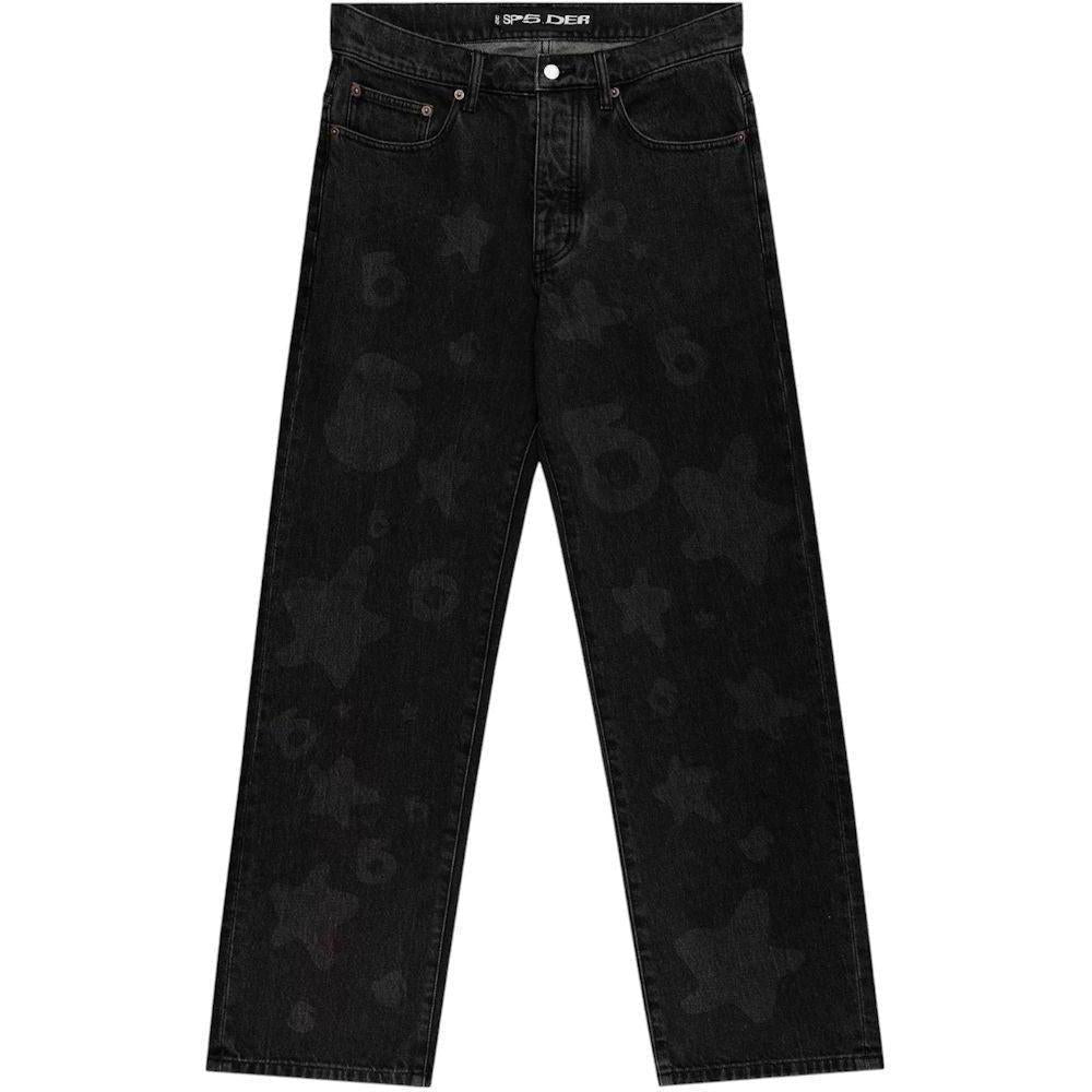 Sp5der Beluga Denim Pant Black Wash