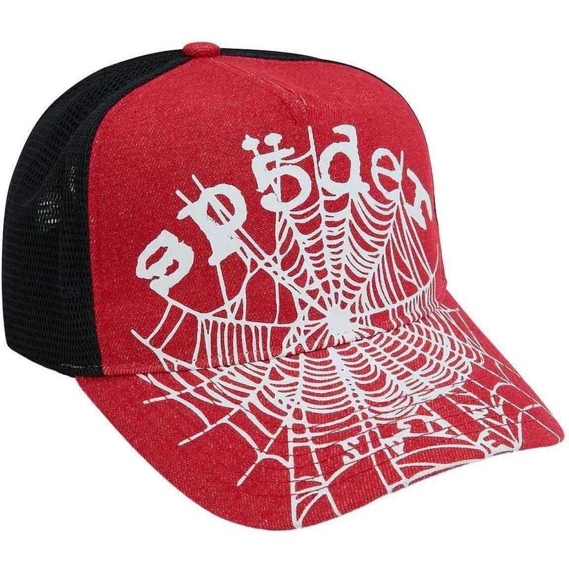 Sp5der Denim Og Web V2 Trucker Red