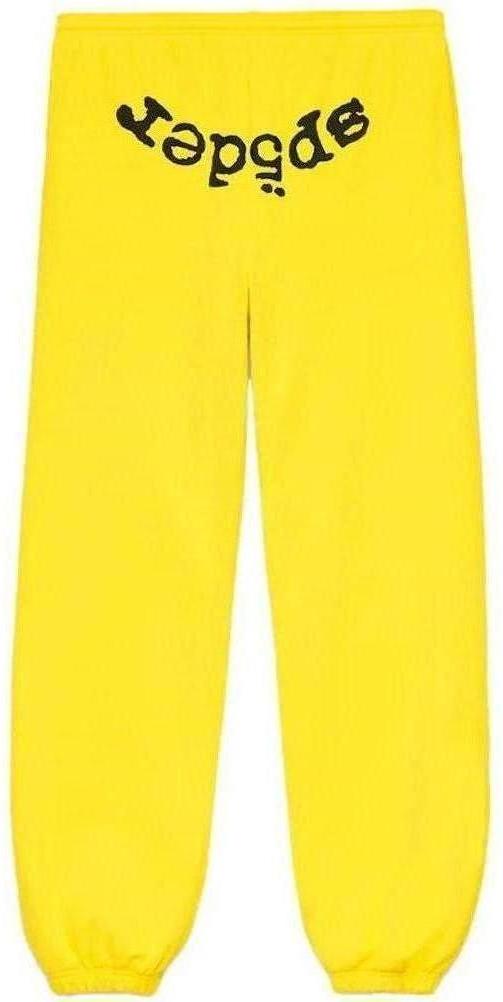 Sp5der Legacy Sweatpant Yellow