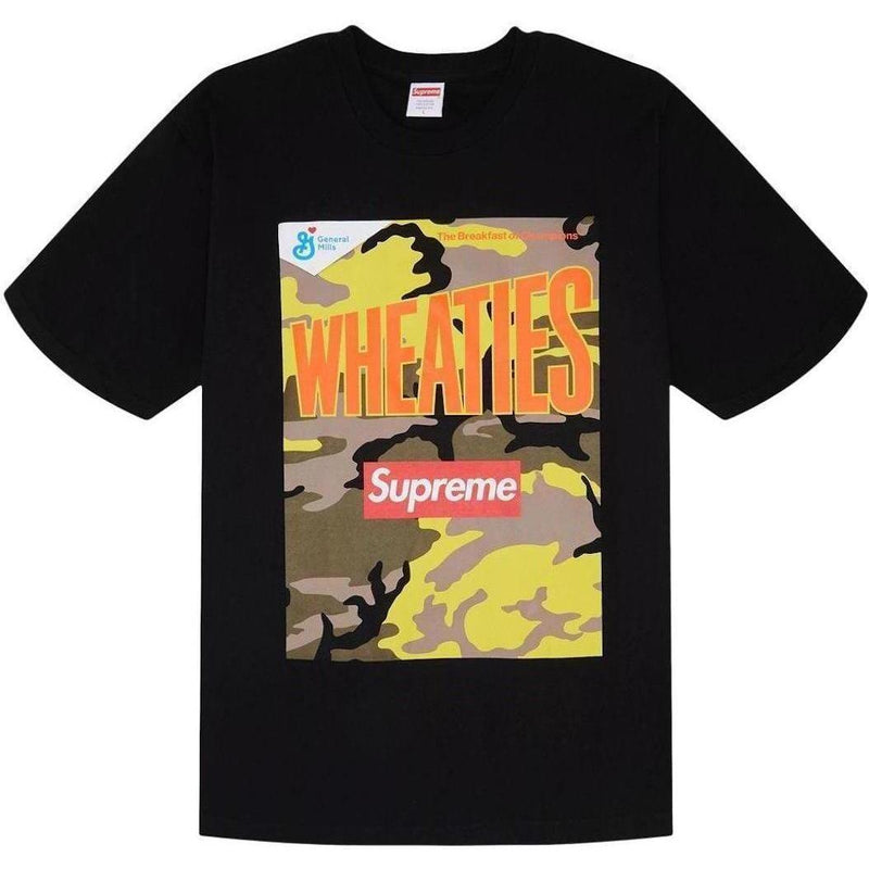 Supreme Wheaties Tee Black