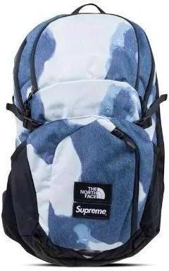 Supreme x The North Face Denim Back Pack "Blue"