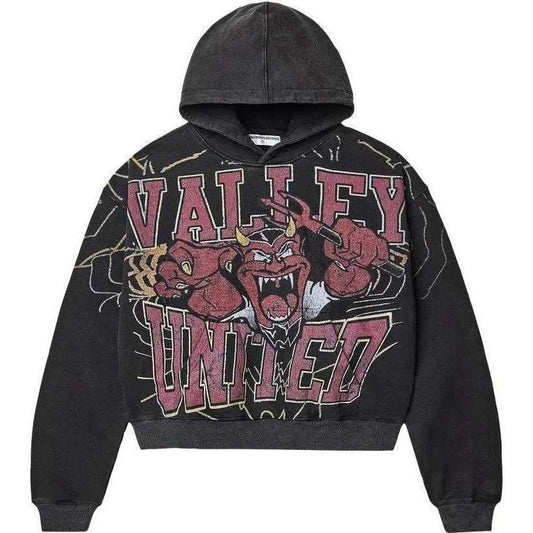 Vale Mascot Hoodie "Black/Red"