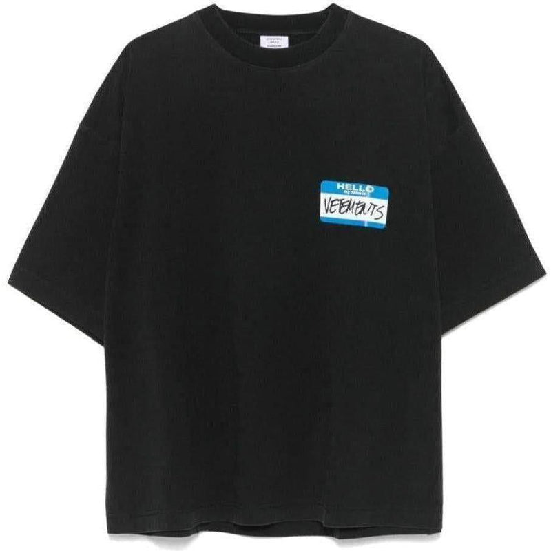 Vetement Name Tag Tee - Lightly Worn