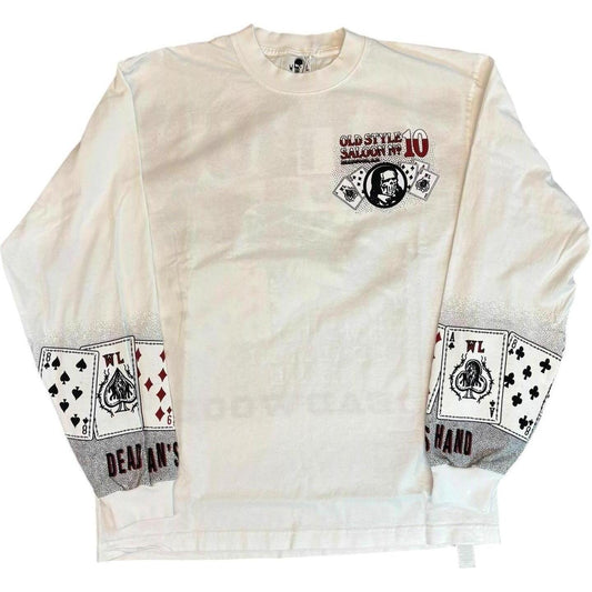 Warren Lotas Deadman's Hand Longsleeve "White"