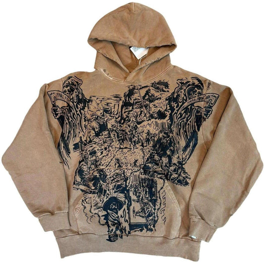 Warren Lotas Final Frontier Hoodie "Brown"