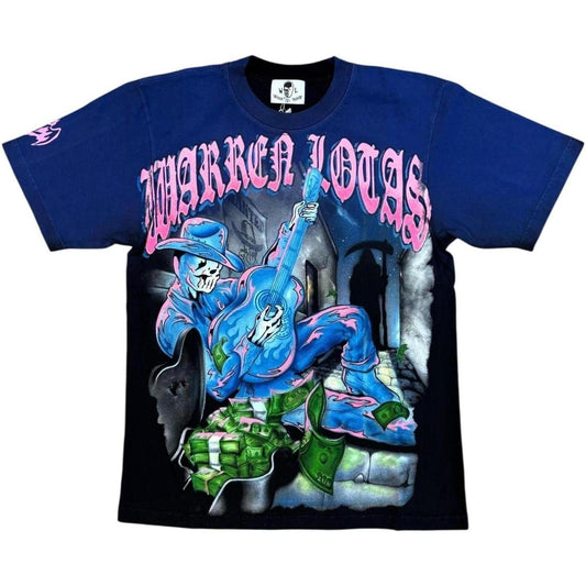 Warren Lotas No Country Tee "Blue"