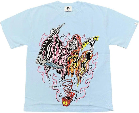 Warren Lotas Suprise Tee "Blue"