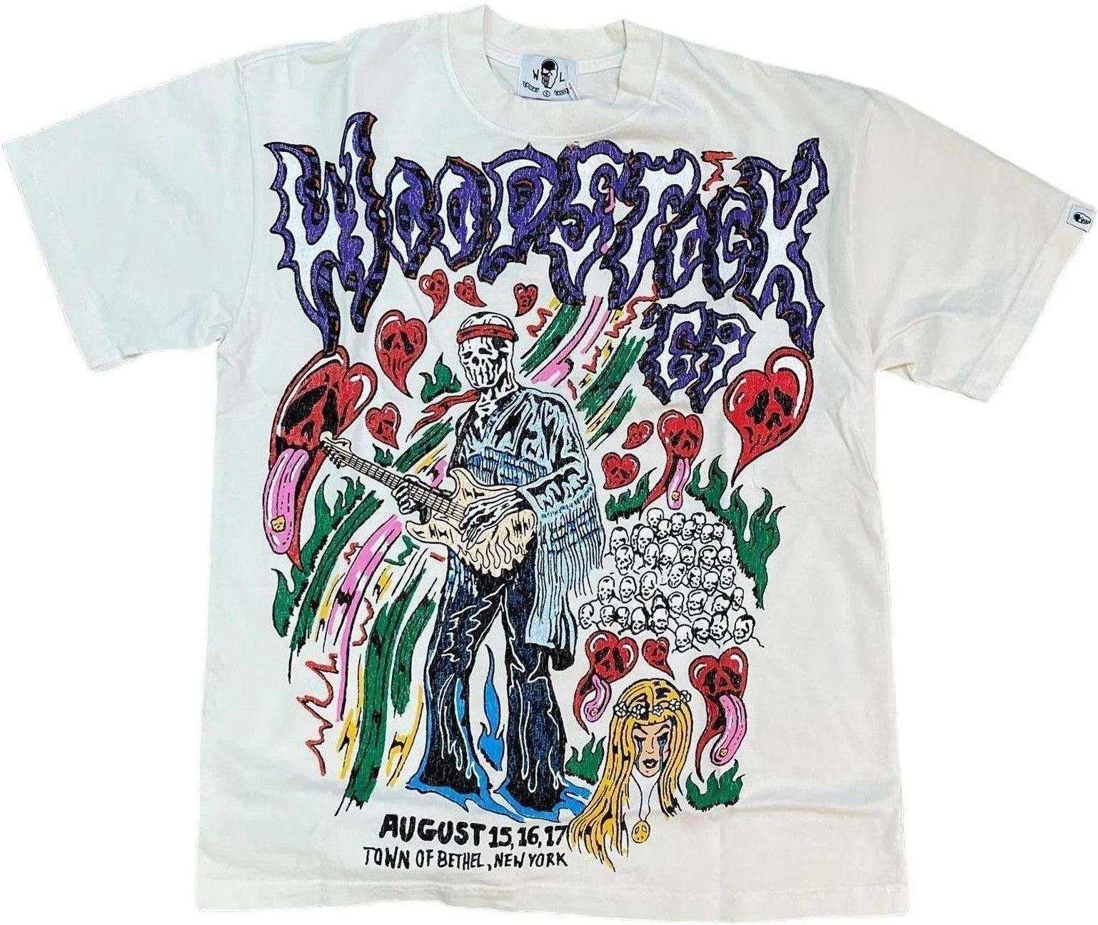 Warren Lotas Woodstock Tee "White"