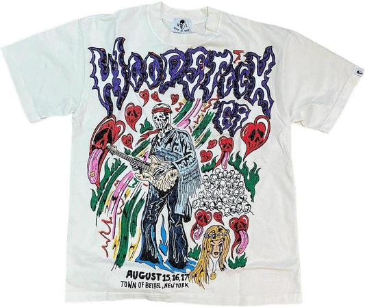 Warren Lotas Woodstock Tee "White"