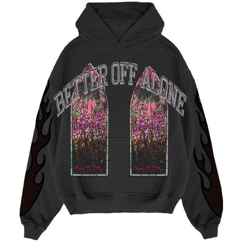 Who Decides War x A Boogie Hoodie "Black"
