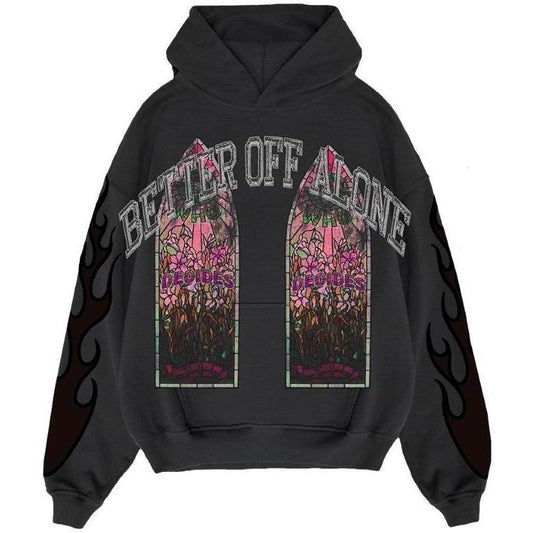 Who Decides War x A Boogie Hoodie "Black"