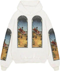 Who Decides War x EST Gee Stained Glass Hoodie Cream