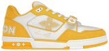 Louis Vuitton Trainer Low Velcro Strap Yellow Monogram Denim