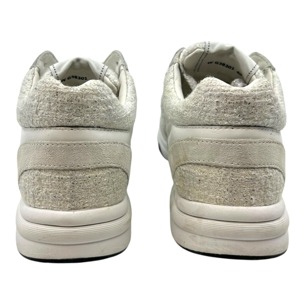 Chanel Trainer Tweed White