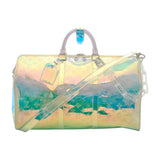Louis Vuitton Monogram Prism Keepall Bandoulière 50