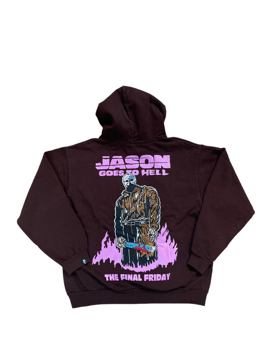 Warren Lotas Jason Goes To Hell Hoodie "Brown"