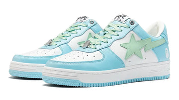 A Bathing Ape Bapesta "Baby Blue/White"