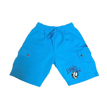 Chrome Hearts Matty Boy Brain Shorts "Blue"