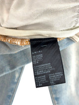 Amiri Logo Patch Denim Lightwash