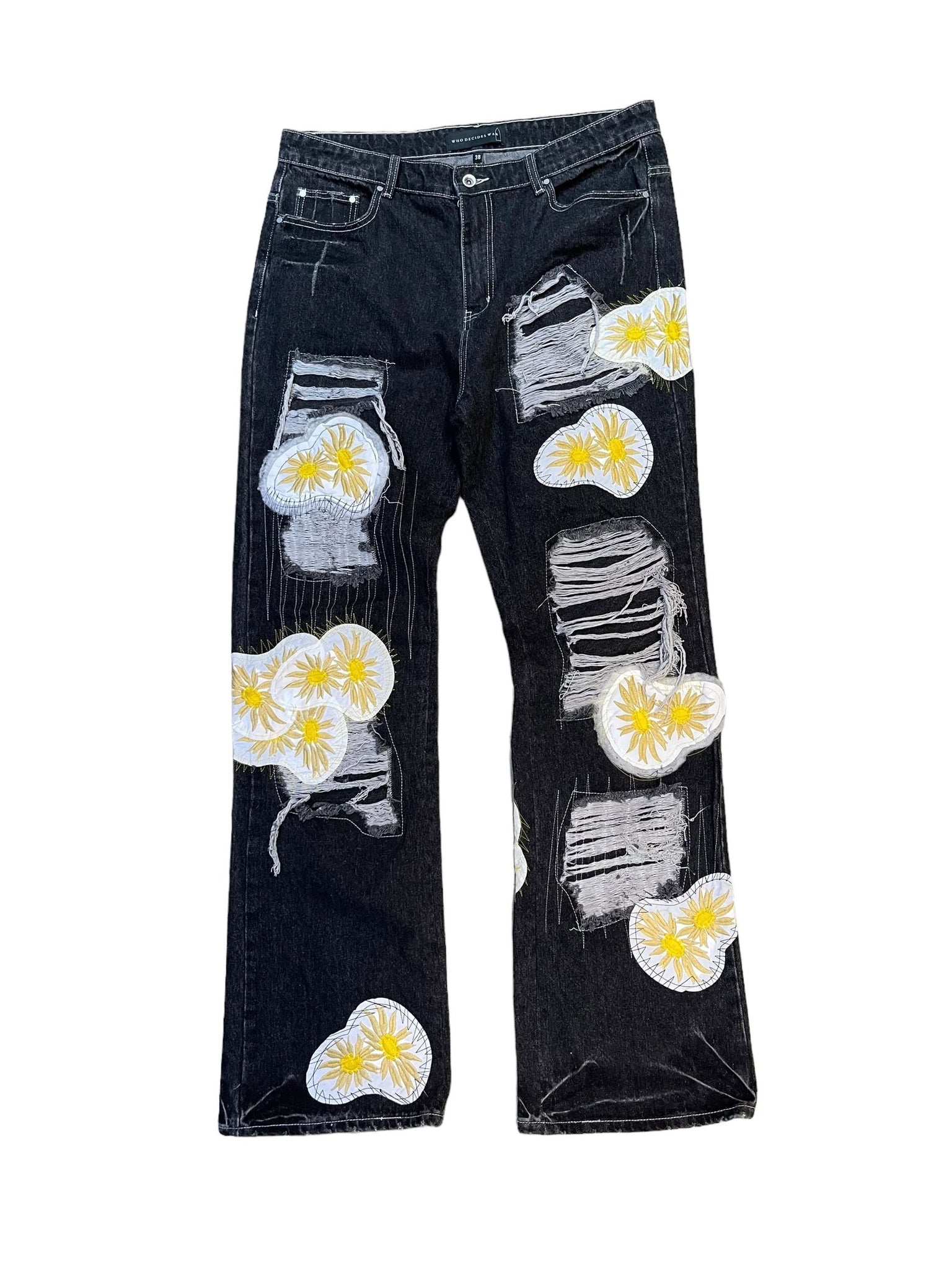 Who Decides War Sunflower Jeans "Black"