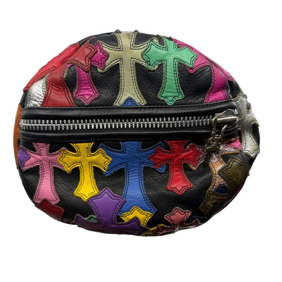 Chrome Hearts Leather Cross Patch Duffel Bag Multicolor - Lightly Worn