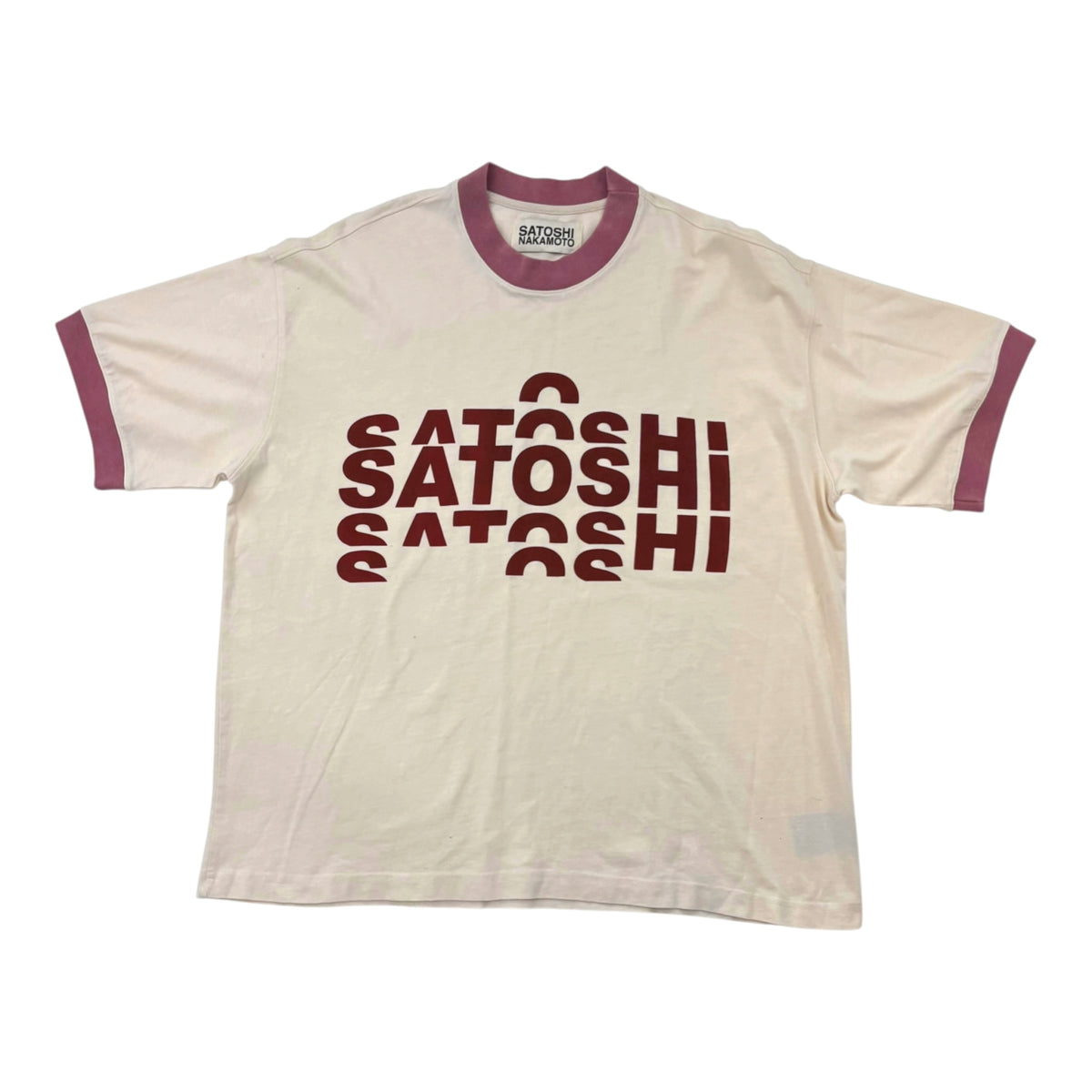Satoshi Nakamoto Ask Satoshi Tee White