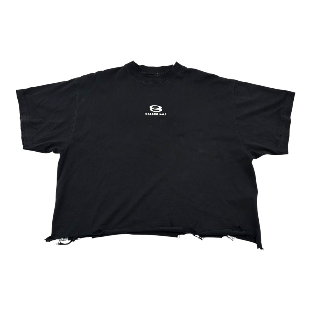 Balenciaga Unity Sports Icon Cropped Tee