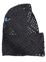 Arkyve Shadow Crochet Hood Black
