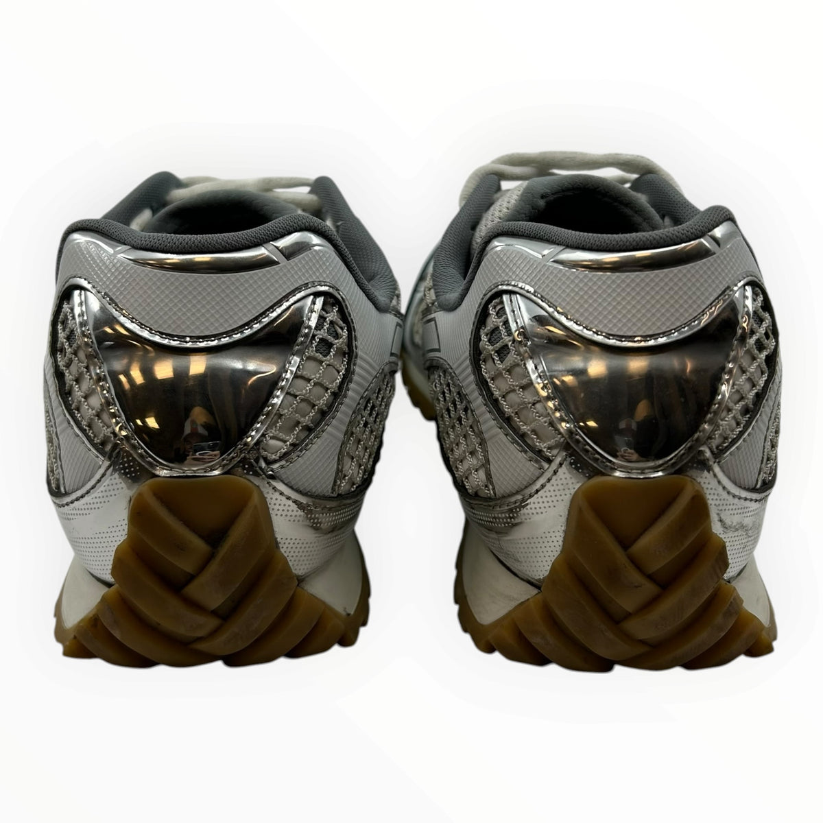 Bottega Veneta Orbit Sneaker Silver White