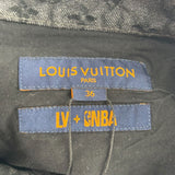 Louis Vuitton NBA Monogram Logo Denim Jeans Black