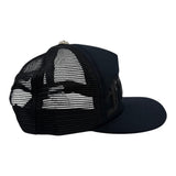 Chrome Hearts FUCK Letter Patch Trucker Cap Black