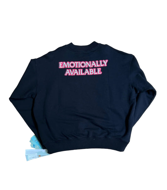 Off-White Emotionally Available Crewneck "Black"