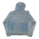 Paly Zanucks Zip Hooded Sweatshirt Baby Blue