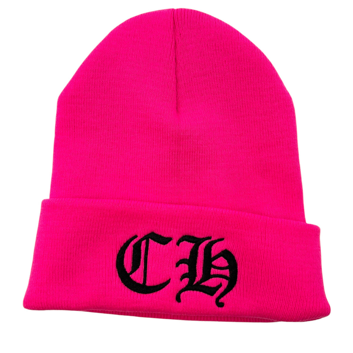 Chrome Hearts Logo Beanie Pink