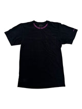 Chrome Hearts Neck Letters Tee Purple Black