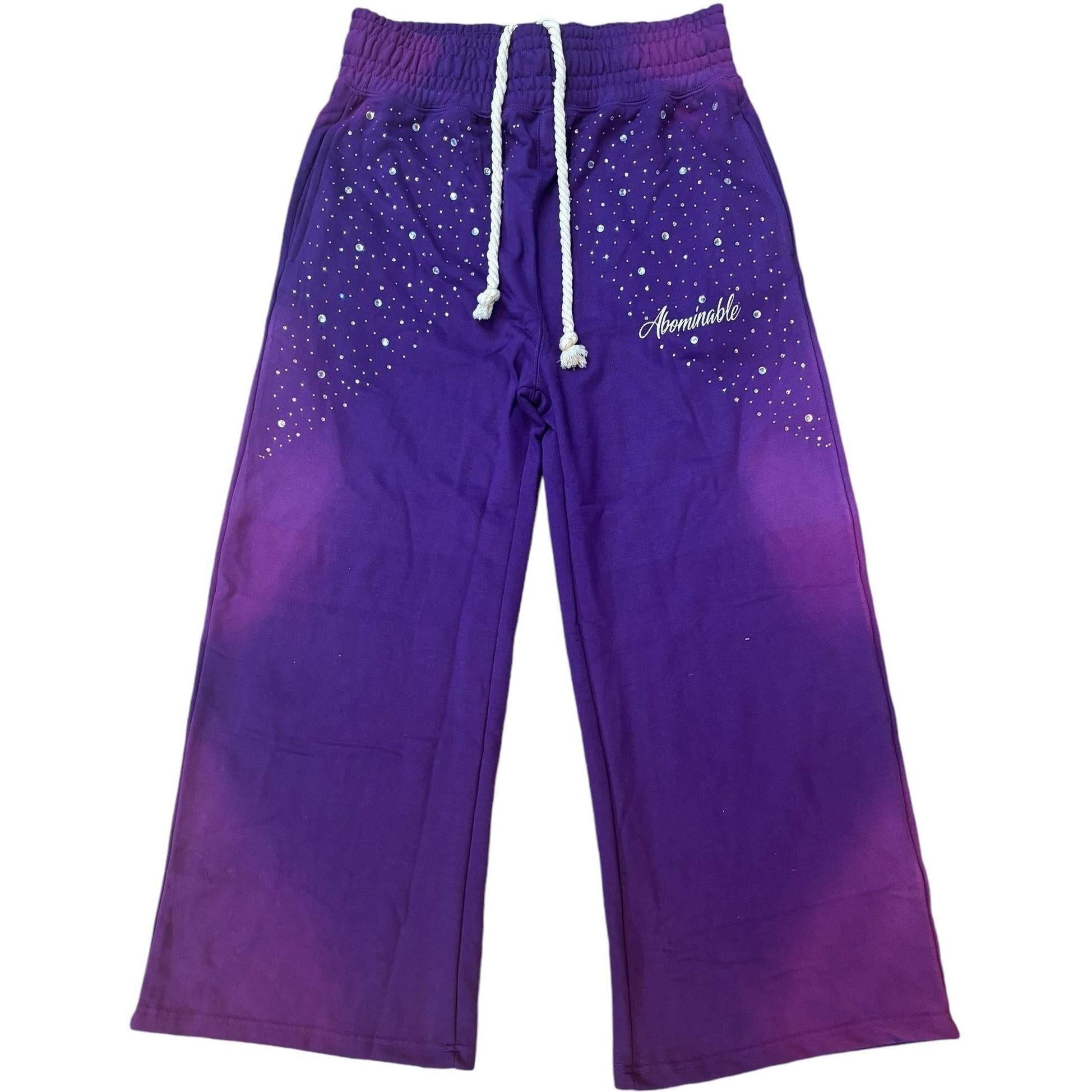 Abominable Crystal Sweatpants &quot;Purple&quot;