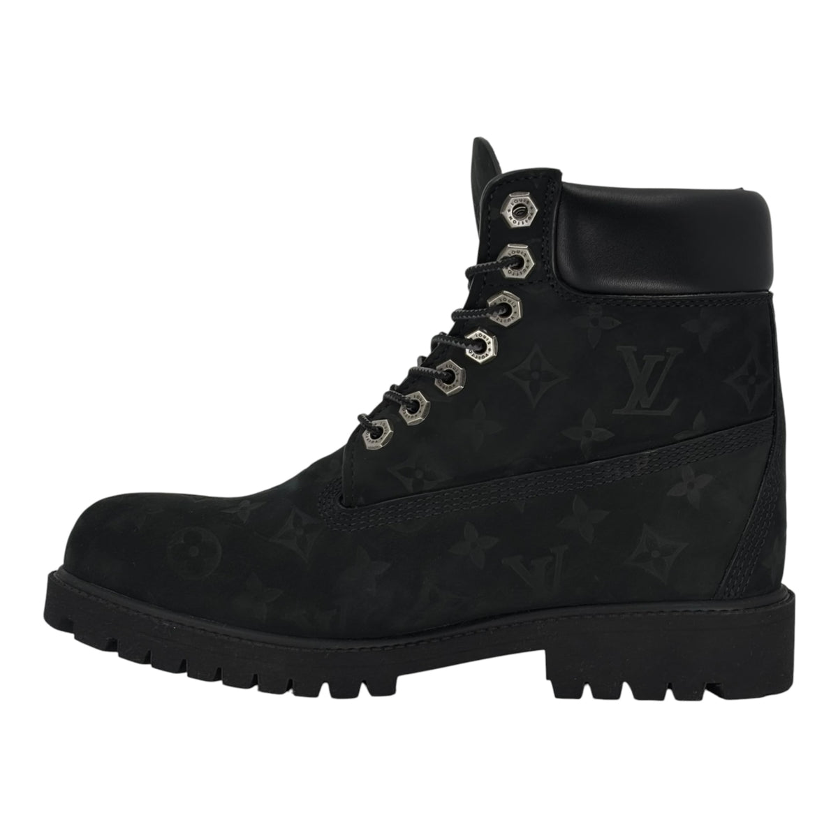 Louis Vuitton Timberland 6" Ankle Boot Black Monogram
