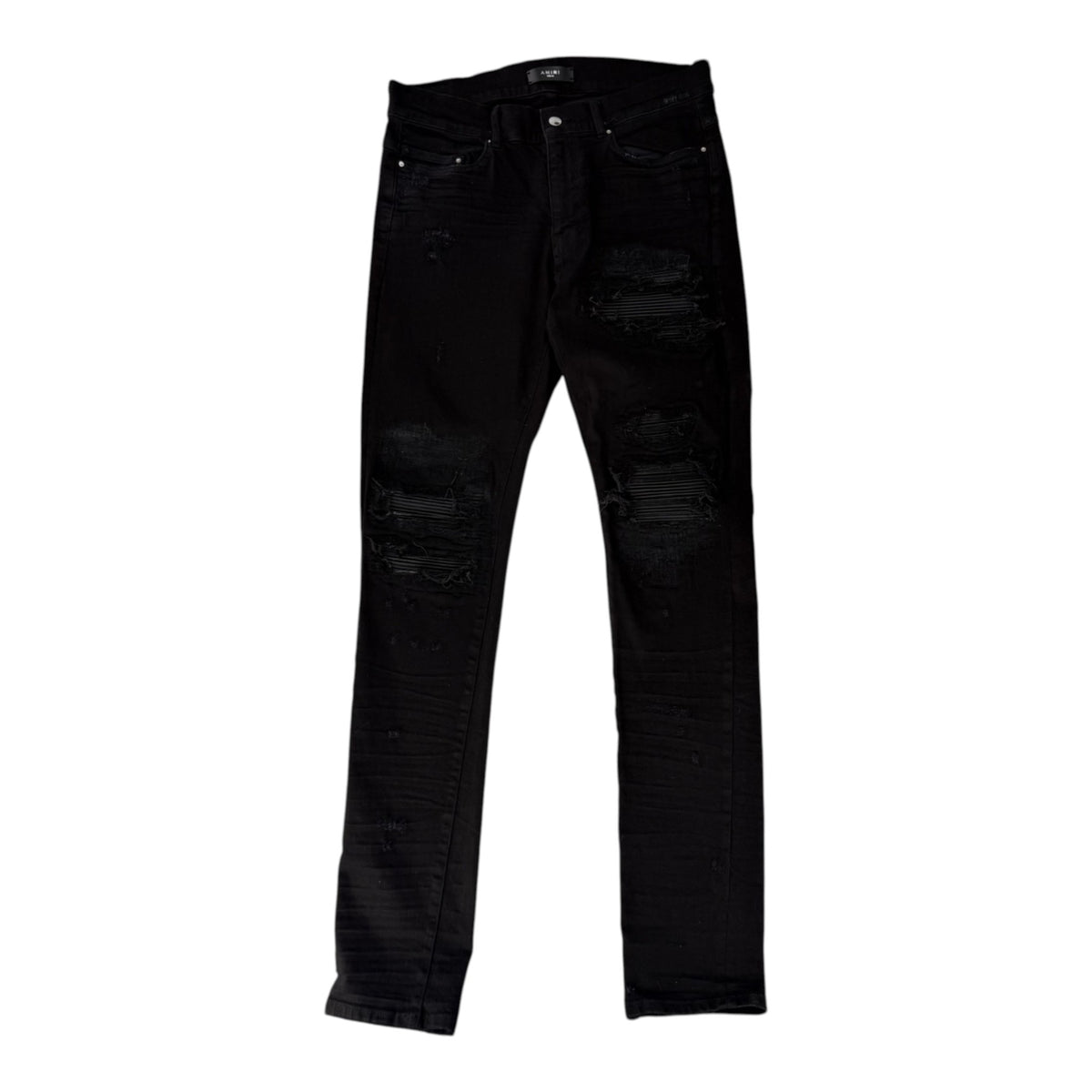 Amiri MX1 Ribbed Jeans Black