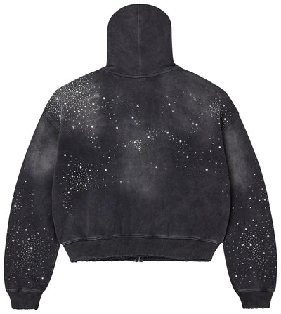 Vale Classico Black Zip Up Hoodie