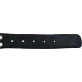 Chrome Hearts Studded Circle Belt Black