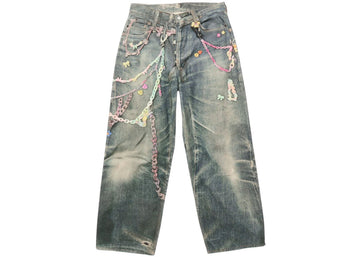 Acne Studios 1981F Baggy Fit Jeans Mid Blue - Like New