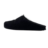 Marni Long Hair Calfskin Fussbett Sabot Mule Black