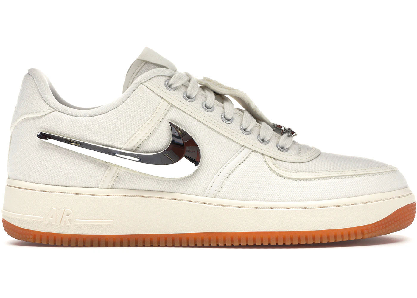 Nike Air Force 1 Low Travis Scott Sail - Lightly Worn