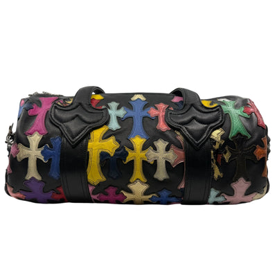 Chrome Hearts Leather Cross Patch Duffel Bag Multicolor - Lightly Worn