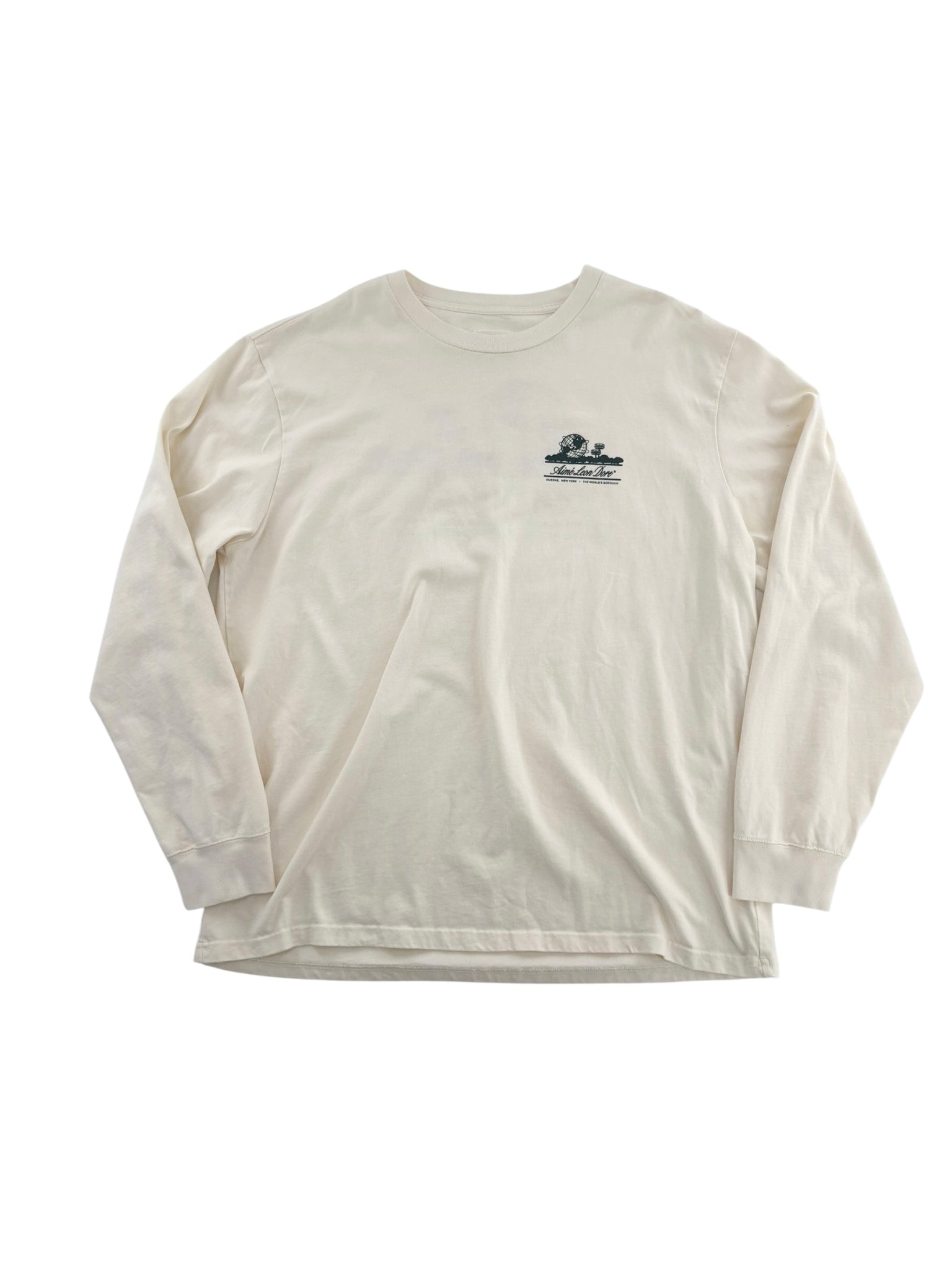 Aime Leon Dore Worlds Borough Tee Cream Green