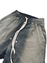 Rick Owens Bela Wide-Leg Drawstring Jeans