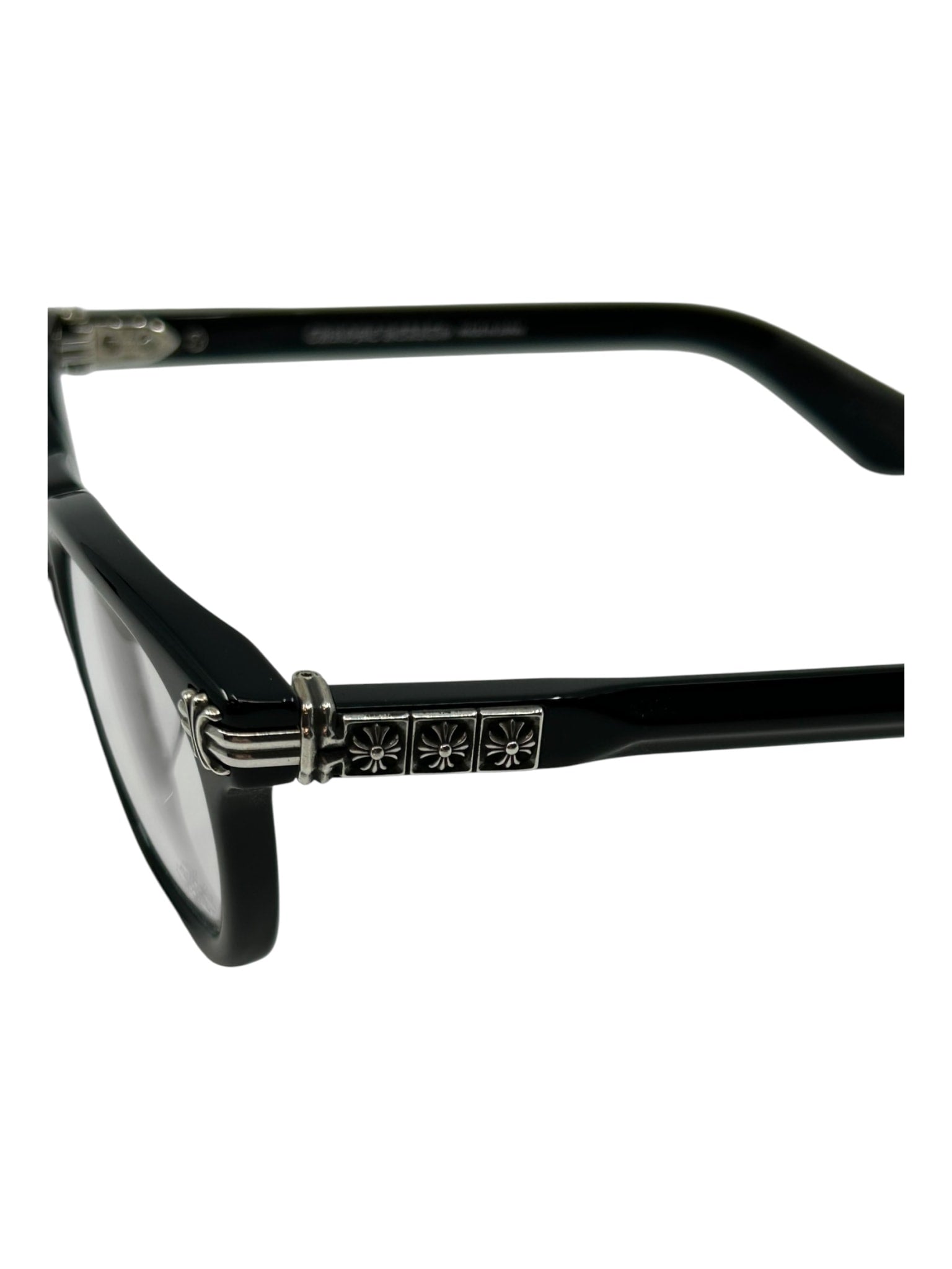 Chrome Hearts Smokeshow Glasses Black Silver