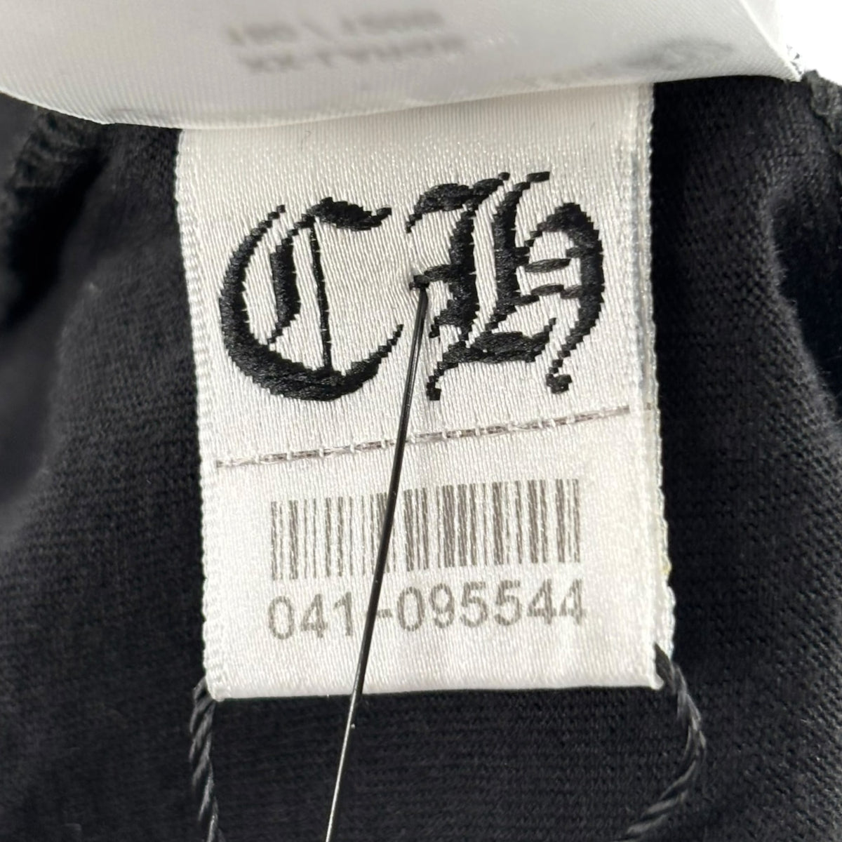 Chrome Hearts Scroll Logo Tee Black
